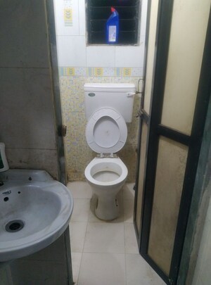 Bathroom in 1 BHK Apartment at Rukmini Plaza, Airoli Sector 20 – for Sale