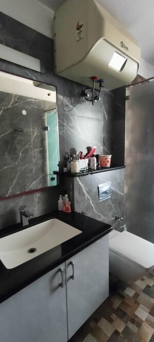 Bathroom in 4 BHK Apartment at Brisk Lumbini Terrace Homes, Sector 109 – for Rent