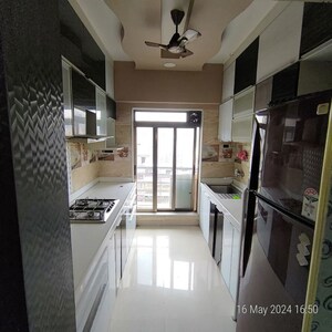 Kitchen in 2 BHK Apartment at Sai Crystal, Kharghar – for Rent