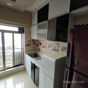 Kitchen in 2 BHK Apartment at Sai Crystal, Kharghar – for Rent