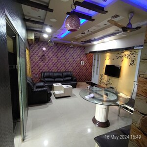 Living Room in 2 BHK Apartment at Sai Crystal, Kharghar – for Rent