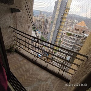Balcony in 2 BHK Apartment at Sai Crystal, Kharghar – for Rent