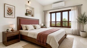Master Bedroom in 3 BHK Apartment at Miramar – for Sale
