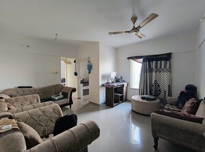 Living Room in 1 BHK Apartment at Malkani Bella Vita, Wagholi – for Rent