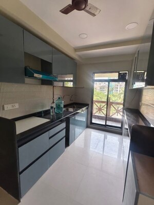Kitchen in 3 BHK Apartment at Bandra West – for Rent