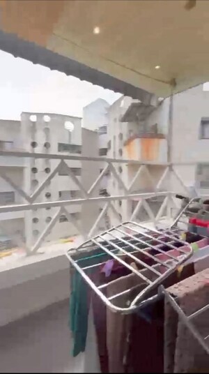 Staircase in 2 BHK Apartment at Bramha Exuberance, Kondhwa – for Sale