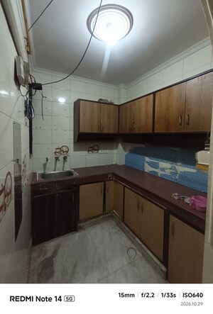 Kitchen in 2 BHK Builder Floor at Govindpuri – for Rent