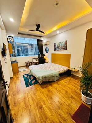 Bedroom in 1 RK Builder Floor at Sector 52 – for Rent