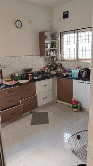 Kitchen in 2 BHK Apartment at MSR Residency, Panathur – for Rent