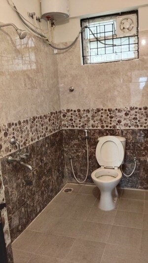 Bathroom in 2 BHK Apartment at MSR Residency, Panathur – for Rent