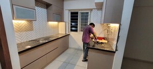 Kitchen in 3 BHK Apartment at Estella Maple Square, Kasavanahalli – for Rent
