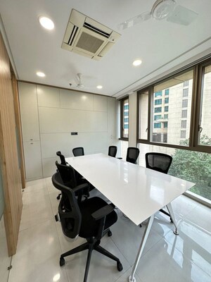 Team Area in  Office Space at HN Safal Mondeal Heights, Ramdevnagar – for Rent