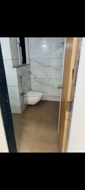 Bathroom in 1 BHK Apartment at Sai Kiran CHS, Kalyan West – for Rent