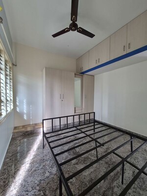 Staircase in 1 BHK Builder Floor at Panduranga Nagar – for Rent