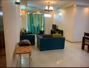 Living Room in 3 BHK Builder Floor at Bestech Park View Residency, Sector 3 – for Rent