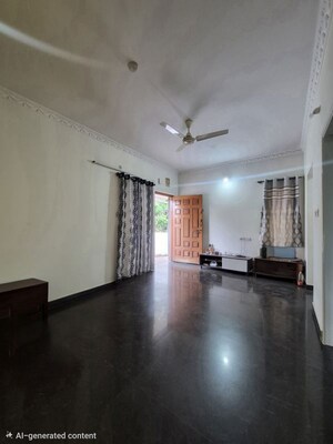 Living Room in 1 BHK Builder Floor at Panduranga Nagar – for Rent