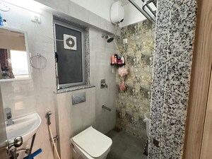 Bathroom in 1 BHK Apartment at Naman Premier, Andheri East – for Rent