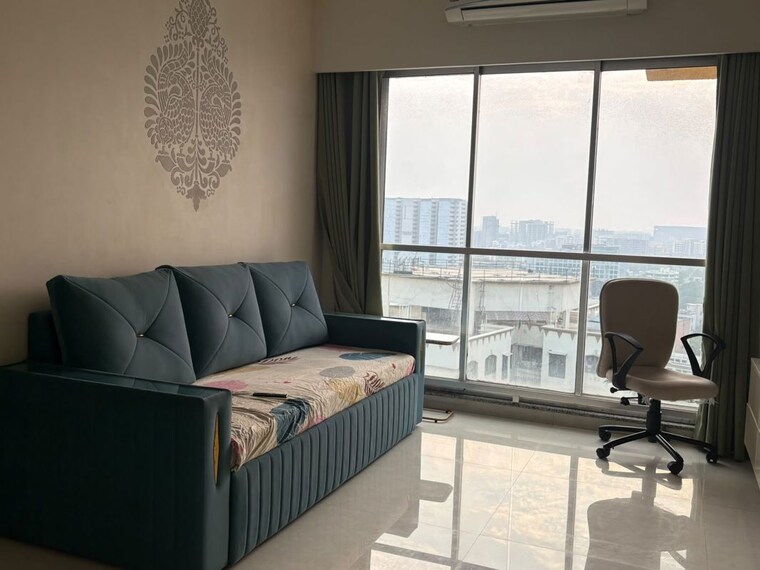 Living Room, naman-premier 1 Bedroom 425 Sq.Ft. Apartment In Andheri East Mumbai 10793692