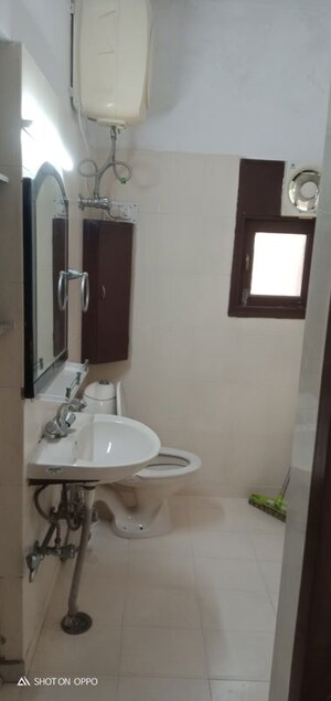 Bathroom in 2 BHK Apartment at Vasant Kunj – for Rent