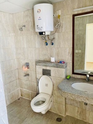 Bathroom in 4 BHK Apartment at BPTP Mansions, Sector 66 – for Rent