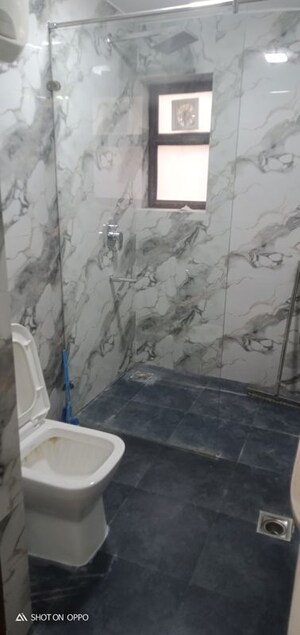 Bathroom in 3 BHK Apartment at Vasant Kunj – for Rent