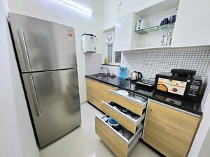 Kitchen in 1 BHK Apartment at Omkar Signet, Malad East – for Rent