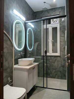 Bathroom in 3 BHK Builder Floor at East Of Kailash – for Sale