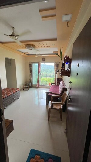 Living Room in 1 BHK Apartment at Vihang Valley Phase 3, Kasarvadavali – for Rent
