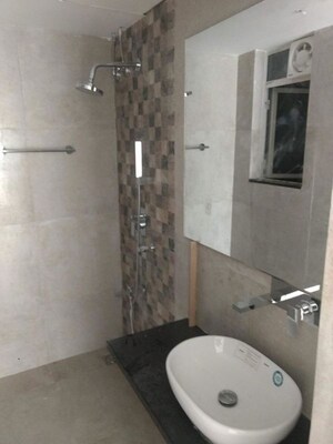 Bathroom in 2 BHK Apartment at Omkar Meridia, Kurla West – for Rent