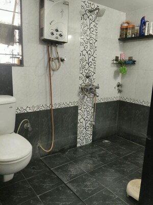 Bathroom in 3 BHK Apartment at Naiknavare Avon Vista Balewadi, Balewadi – for Rent