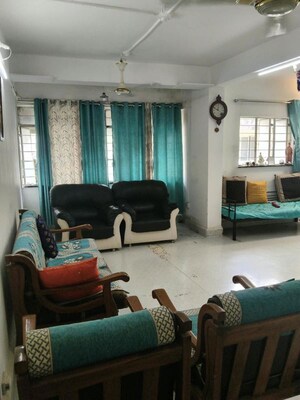 Living Room in 3 BHK Apartment at Naiknavare Avon Vista Balewadi, Balewadi – for Rent