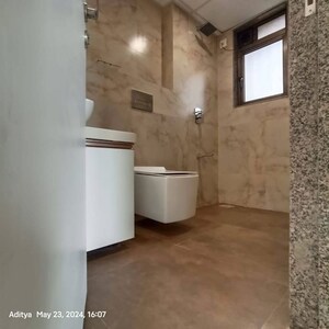 Bathroom in 3 BHK Apartment at Lodha Elisium, Wadala – for Rent