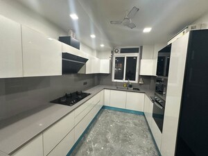 Kitchen in 3 BHK Builder Floor at Ansal API Esencia, Sector 67 – for Rent
