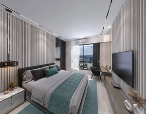 Master Bedroom in 2 BHK Apartment at Mextech Miraya Trinity Eternity, Kapur Bawdi – for Sale