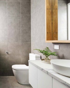 Bathroom in 2 BHK Apartment at Mextech Miraya Trinity Eternity, Kapur Bawdi – for Sale
