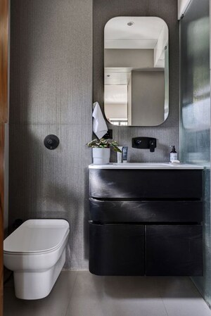 Bathroom in 2 BHK Apartment at Mextech Miraya Trinity Eternity, Kapur Bawdi – for Sale