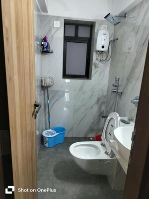 Bathroom in 1 BHK Apartment at Diamond Park, Santacruz East – for Rent