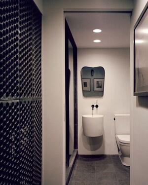 Bathroom in 2 BHK Apartment at Mextech Miraya Trinity Eternity, Kapur Bawdi – for Sale