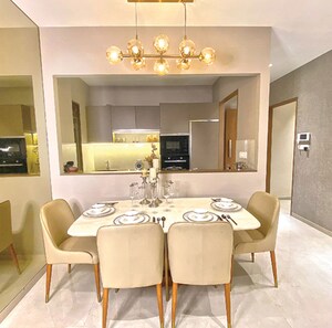 Dining area in 2 BHK Apartment at Mextech Miraya Divine, Kapur Bawdi – for Sale