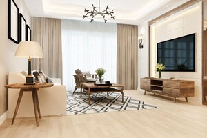 Living Room in 2 BHK Apartment at Mextech Miraya Trinity Eternity, Kapur Bawdi – for Sale