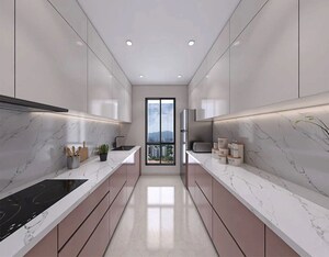Kitchen in 2 BHK Apartment at Mextech Miraya Trinity Eternity, Kapur Bawdi – for Sale