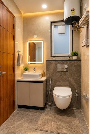 Bathroom in 2 BHK Builder Floor at Sector 52 – for Rent
