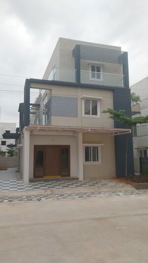 3 BHK Villa – Exterior View View at Taramatipet - for Sale