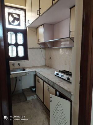 Kitchen in 1 RK Apartment at Sector 27 – for Rent
