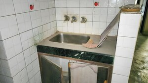 Kitchen in  Independent House at Shakur Basti – for Sale