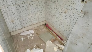 Bathroom in  Independent House at Shakur Basti – for Sale