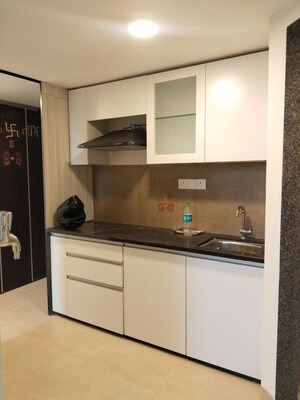 Kitchen in 1 BHK Apartment at Group Satellite Aarambh, Malad East – for Rent