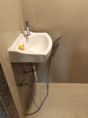 Bathroom in 1 BHK Apartment at Group Satellite Aarambh, Malad East – for Rent