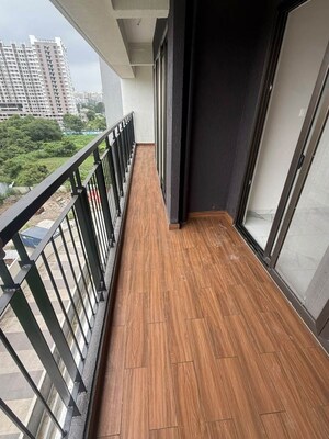 Balcony in 2 BHK Apartment at Rahul Aston, Hinjewadi – for Rent