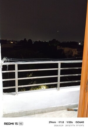 Balcony in 1 BHK Apartment at Panchsheel Vihar – for Rent
